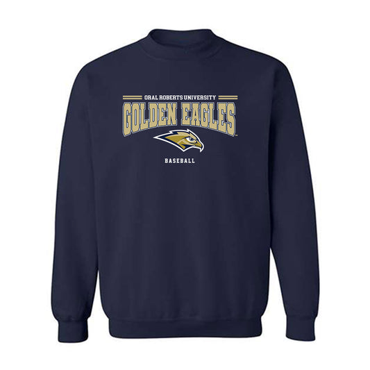 Oral Roberts - NCAA Baseball : Dalton Patten - Crewneck Sweatshirt Classic Shersey