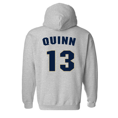 Oral Roberts - NCAA Baseball : Justin Quinn - Hooded Sweatshirt Classic Shersey