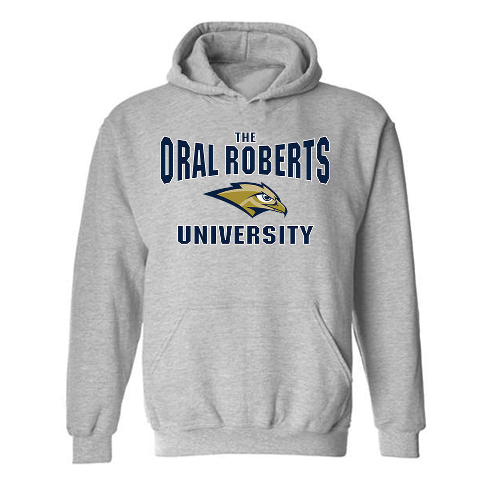 Oral Roberts - NCAA Men's Basketball : DeShang Weaver - Hooded Sweatshirt Classic Shersey