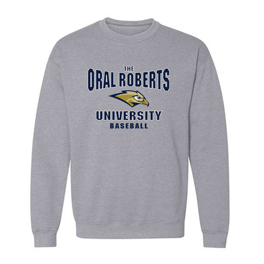 Oral Roberts - NCAA Baseball : Dalton Patten - Crewneck Sweatshirt Classic Shersey