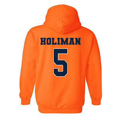 UTSA - NCAA Men's Basketball : Adante Holiman - Hooded Sweatshirt Classic Shersey