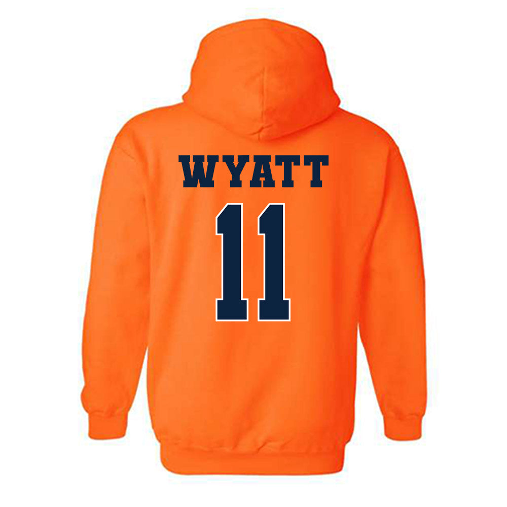 UTSA - NCAA Men's Basketball : Isaiah Wyatt - Hooded Sweatshirt Classic Shersey