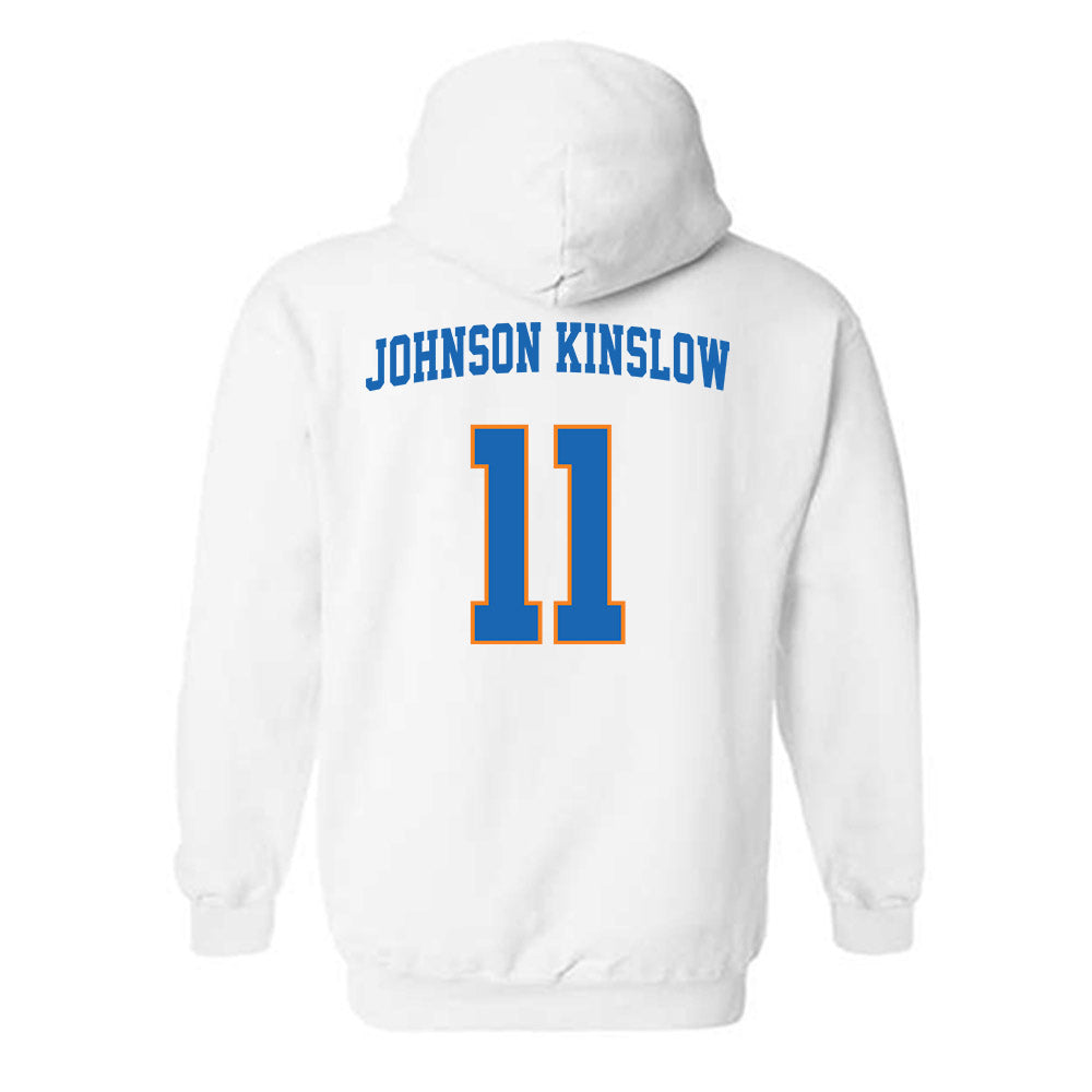 Texas Arlington - NCAA Women's Basketball : Cassidee Johnson Kinslow - Hooded Sweatshirt Classic Shersey