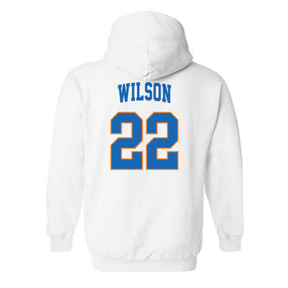 Texas Arlington - NCAA Men's Basketball : Shemar Wilson - Hooded Sweatshirt Classic Shersey