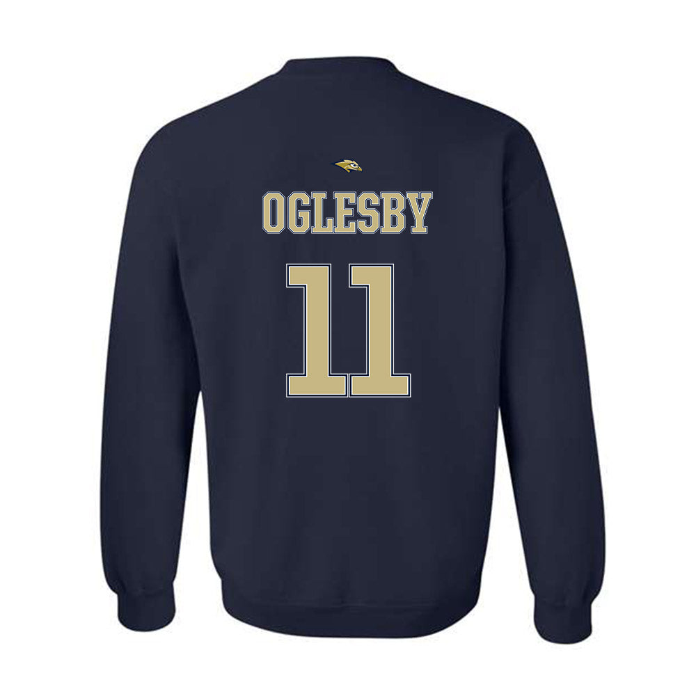 Oral Roberts - NCAA Women's Basketball : Jalei Oglesby - Crewneck Sweatshirt Sports Shersey