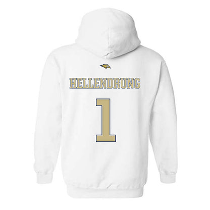 Oral Roberts - NCAA Women's Basketball : Annyka Hellendrung - Hooded Sweatshirt Sports Shersey