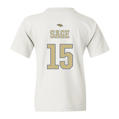 Oral Roberts - NCAA Women's Basketball : Ashlyn Sage - Youth T-Shirt Sports Shersey