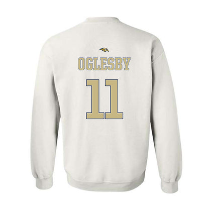 Oral Roberts - NCAA Women's Basketball : Jalei Oglesby - Crewneck Sweatshirt Sports Shersey