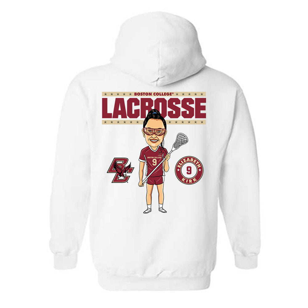 Boston College - NCAA Women's Lacrosse : Elizabeth Kirk Hooded Sweatshirt