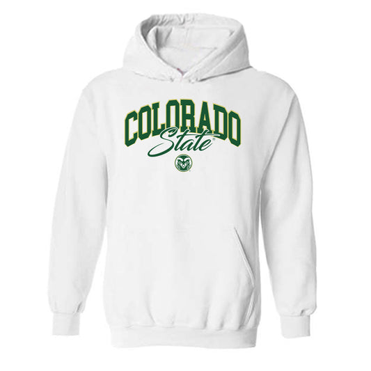 Colorado State - NCAA Men's Basketball : Kyan Evans - Hooded Sweatshirt Classic Shersey