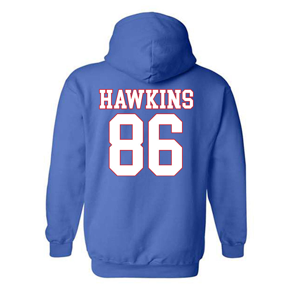 SMU - NCAA Football : Davis Hawkins Hooded Sweatshirt