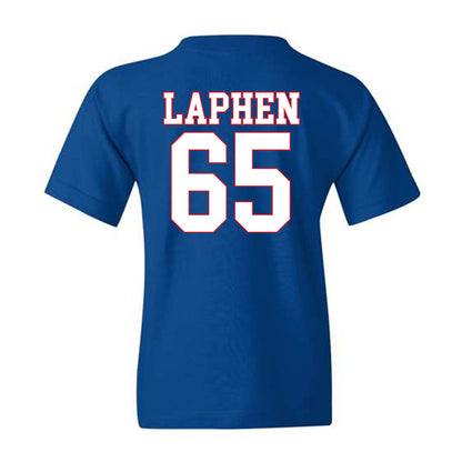 SMU - NCAA Football : Jack Laphen - Youth T-Shirt Classic Shersey