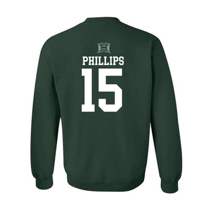 Hawaii - NCAA Women's Basketball : Daejah Phillips - Crewneck Sweatshirt Sports Shersey