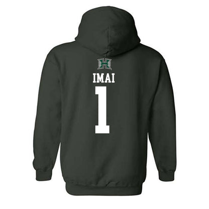 Hawaii - NCAA Women's Basketball : Kelsie Imai - Hooded Sweatshirt Sports Shersey