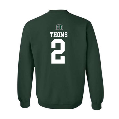 Hawaii - NCAA Women's Basketball : Ashley Thoms - Crewneck Sweatshirt Sports Shersey