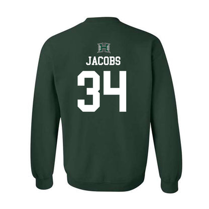 Hawaii - NCAA Men's Basketball : Akira Jacobs - Crewneck Sweatshirt Sports Shersey