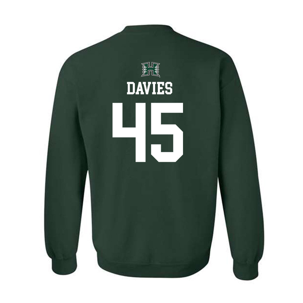 Hawaii - NCAA Women's Basketball : Olivia Davies - Crewneck Sweatshirt Sports Shersey