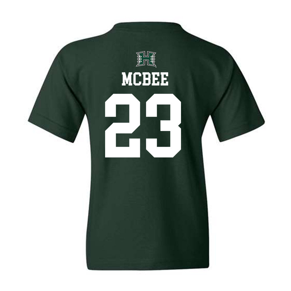 Hawaii - NCAA Women's Basketball : MeiLani McBee - Youth T-Shirt Sports Shersey