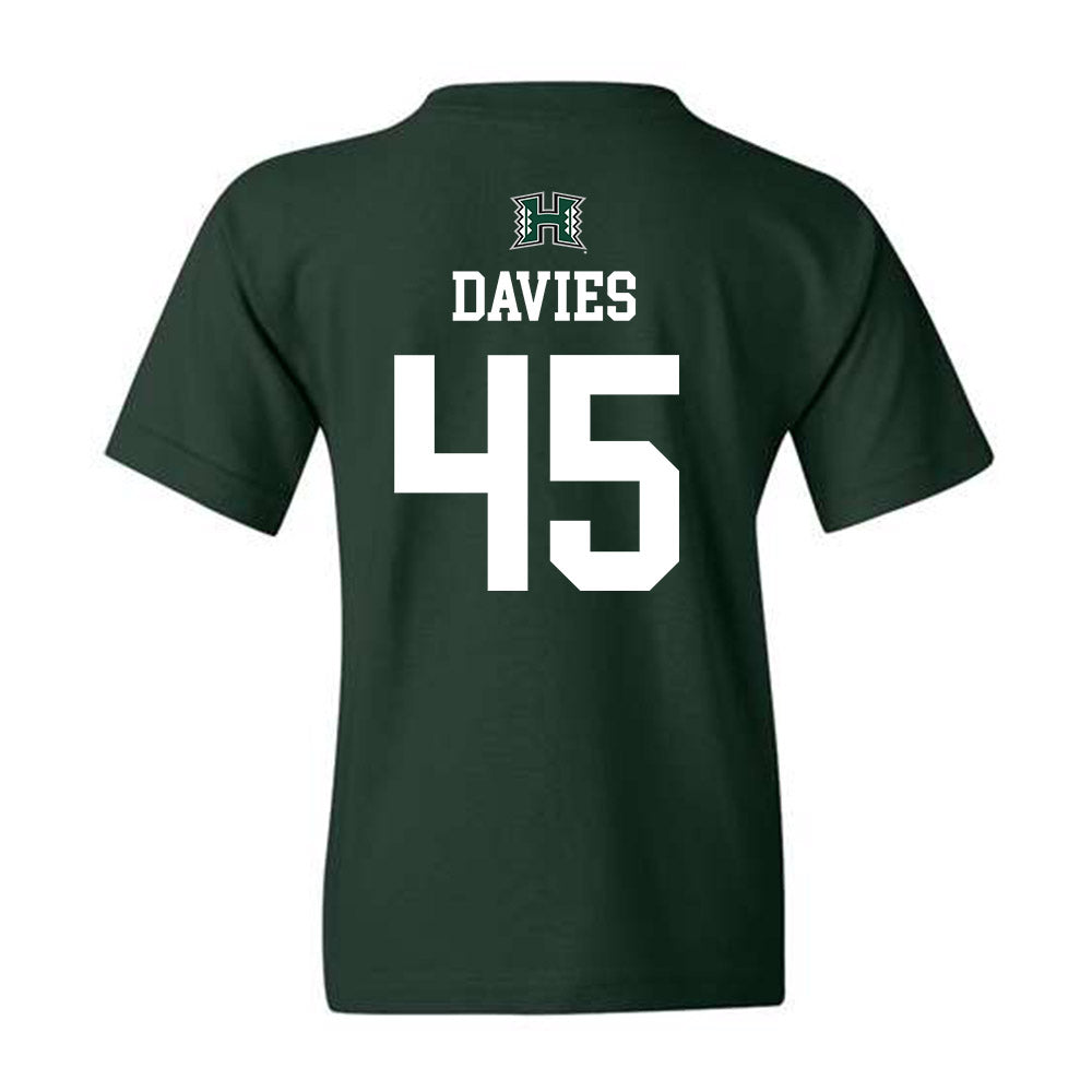 Hawaii - NCAA Women's Basketball : Olivia Davies - Youth T-Shirt Sports Shersey