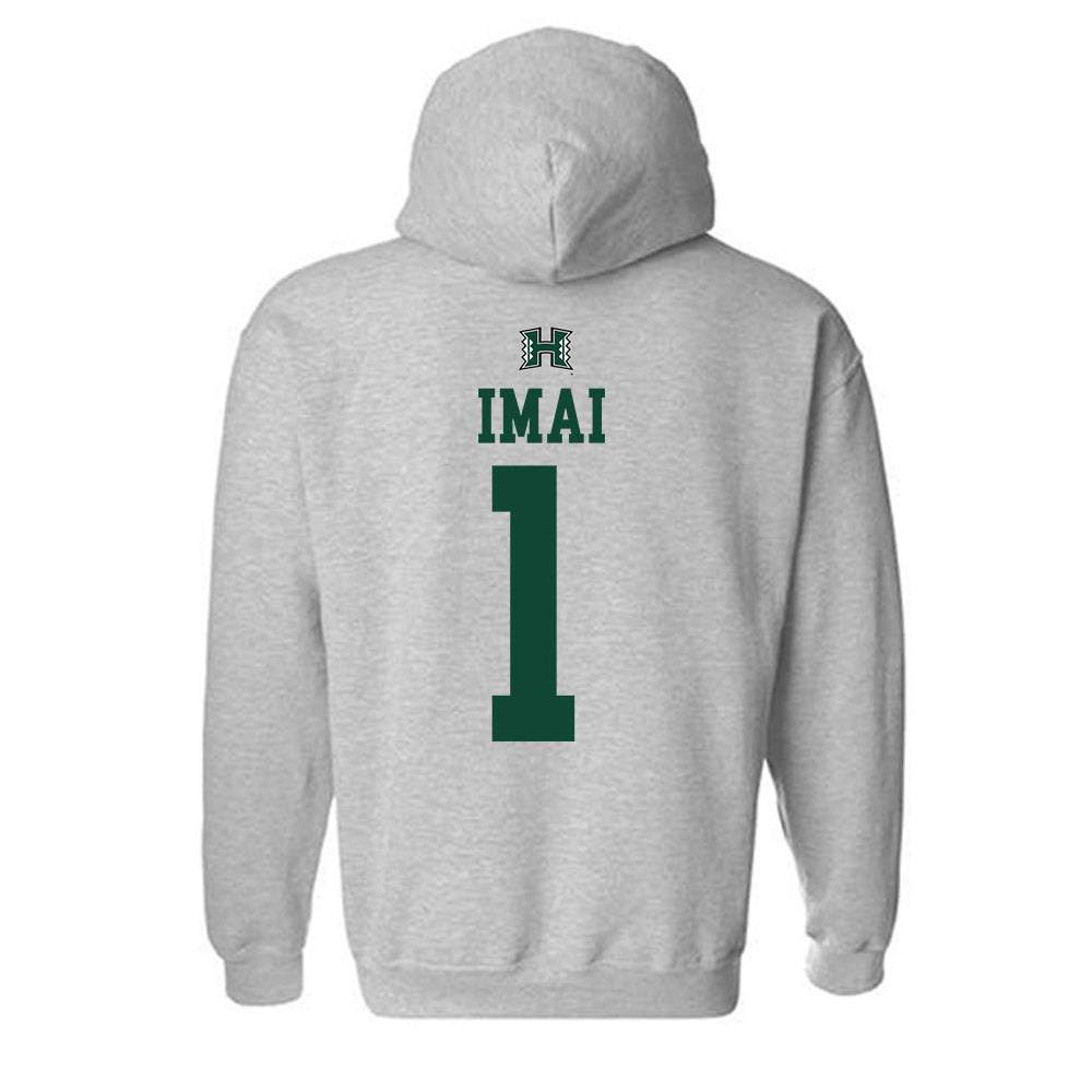 Hawaii - NCAA Women's Basketball : Kelsie Imai - Hooded Sweatshirt Sports Shersey