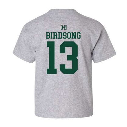 Hawaii - NCAA Women's Basketball : Hallie Birdsong - Youth T-Shirt Sports Shersey