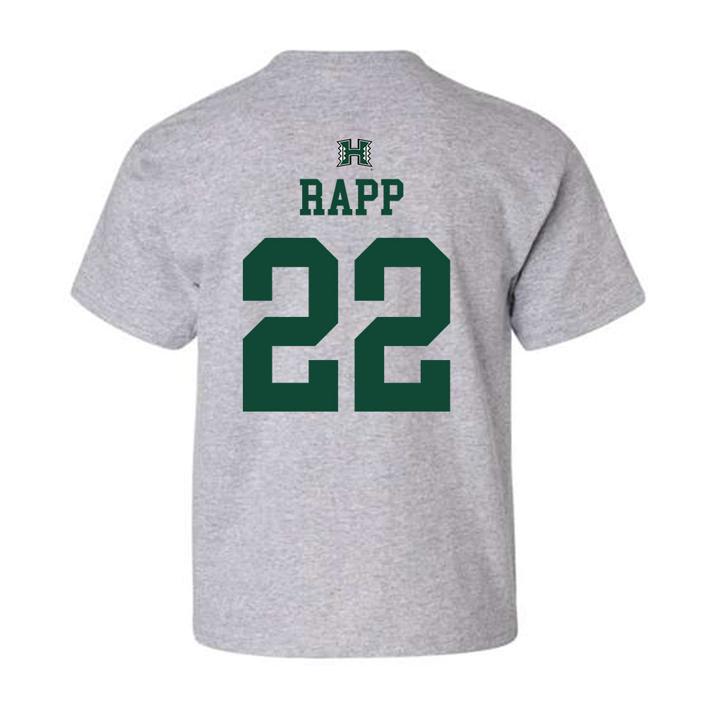 Hawaii - NCAA Men's Basketball : Ryan Rapp - Youth T-Shirt Sports Shersey