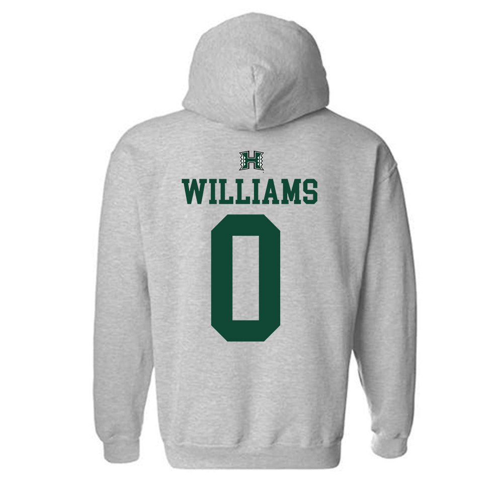 Hawaii - NCAA Men's Basketball : Kody Williams - Hooded Sweatshirt Sports Shersey