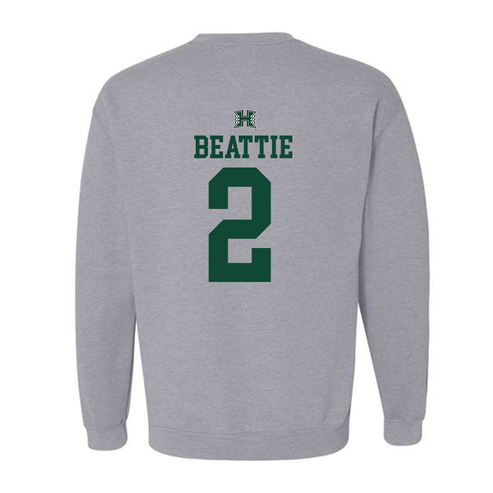 Hawaii - NCAA Men's Basketball : Thomas Beattie - Crewneck Sweatshirt Sports Shersey