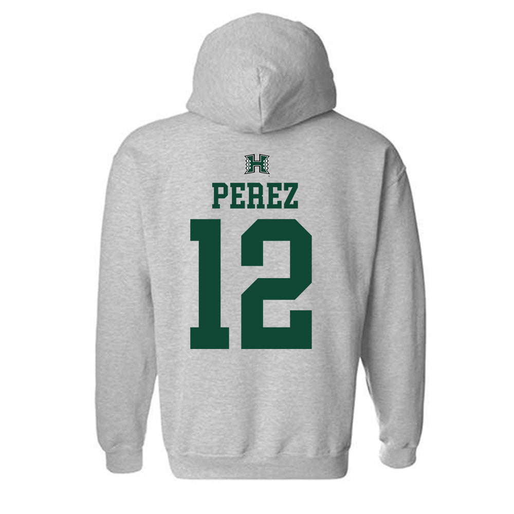 Hawaii - NCAA Women's Basketball : Imani Perez - Hooded Sweatshirt Sports Shersey