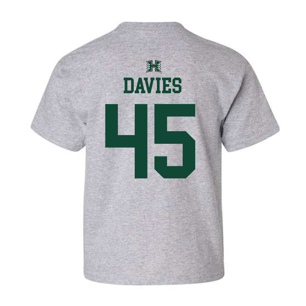 Hawaii - NCAA Women's Basketball : Olivia Davies - Youth T-Shirt Sports Shersey