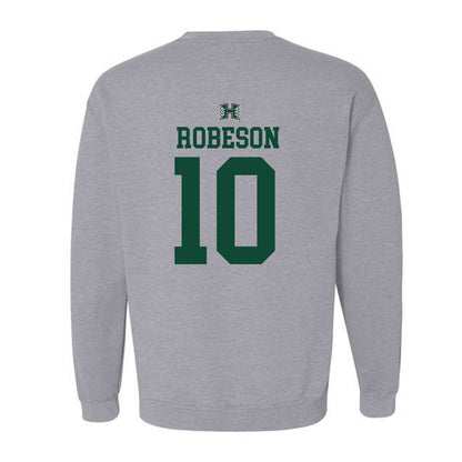 Hawaii - NCAA Men's Basketball : Logan Robeson - Crewneck Sweatshirt Sports Shersey