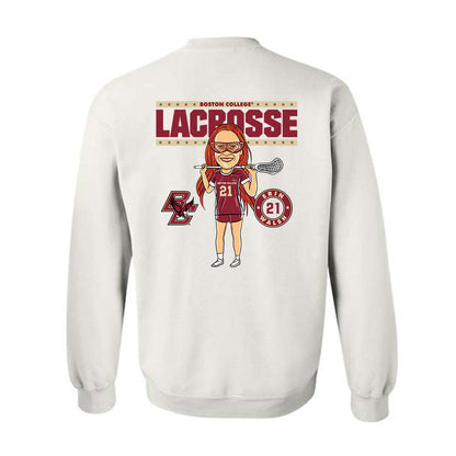 Boston College - NCAA Women's Lacrosse : Erin Walsh On the Field Sweatshirt