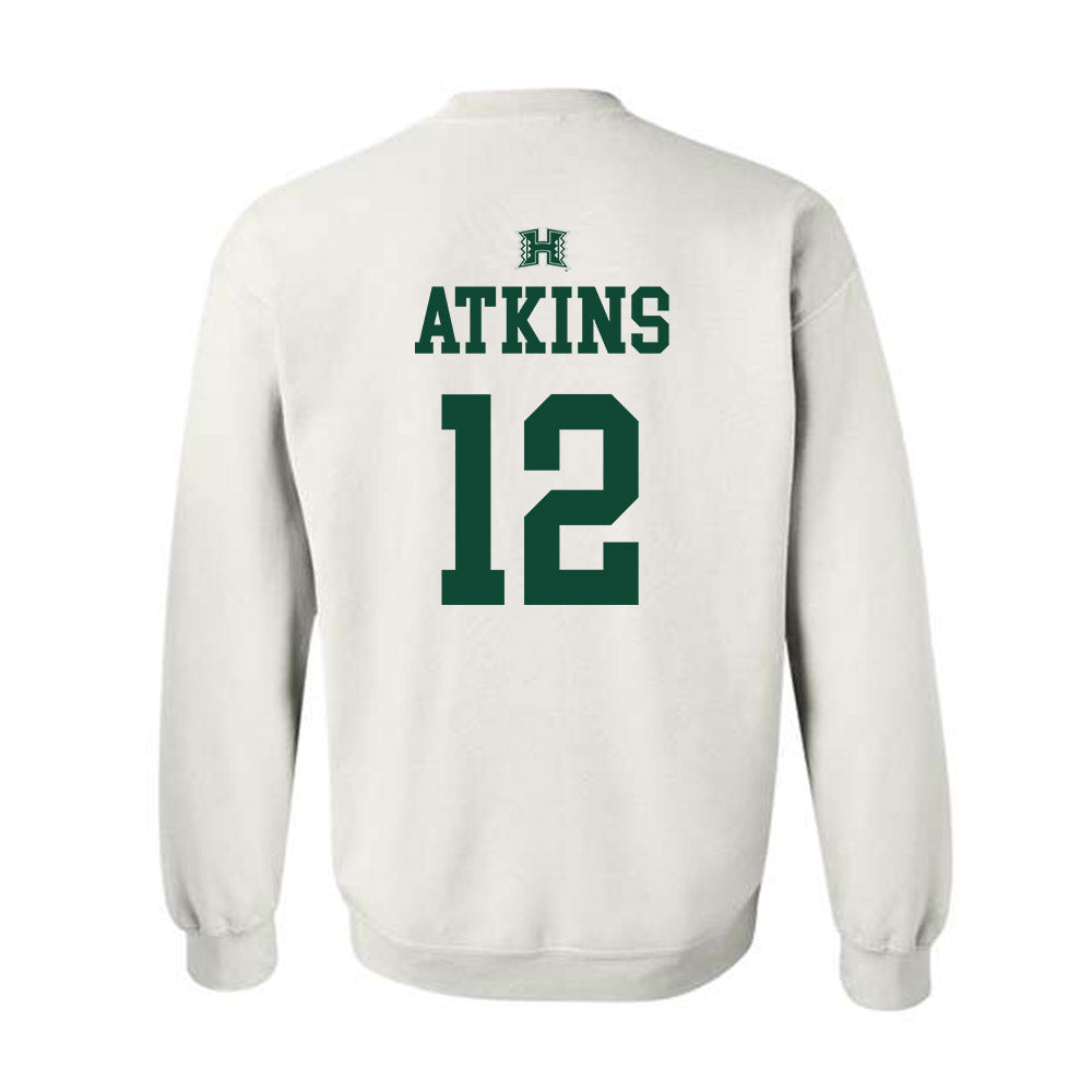 Hawaii - NCAA Baseball : Tai Atkins - Crewneck Sweatshirt Sports Shersey