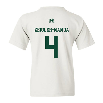 Hawaii - NCAA Baseball : Ben Zeigler-Namoa - Youth T-Shirt Sports Shersey