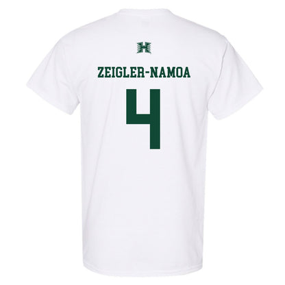 Hawaii - NCAA Baseball : Ben Zeigler-Namoa - T-Shirt Sports Shersey