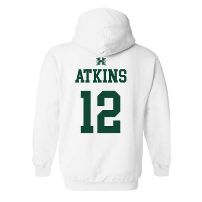 Hawaii - NCAA Baseball : Tai Atkins - Hooded Sweatshirt Sports Shersey