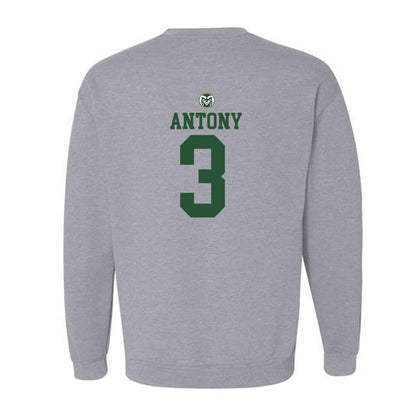 Colorado State - NCAA Women's Basketball : Avree Antony - Crewneck Sweatshirt Sports Shersey