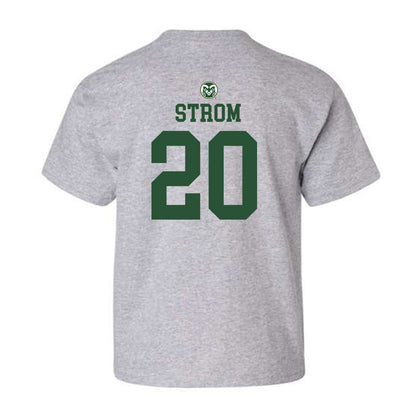 Colorado State - NCAA Women's Basketball : Sanna Strom - Youth T-Shirt Sports Shersey