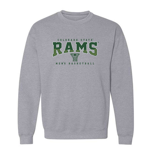 Colorado State - NCAA Men's Basketball : Kyan Evans - Crewneck Sweatshirt Classic Shersey