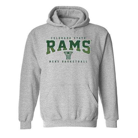 Colorado State - NCAA Men's Basketball : Kyan Evans - Hooded Sweatshirt Classic Shersey