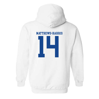 SMU - NCAA Football : Nolan Matthews-Harris Hooded Sweatshirt