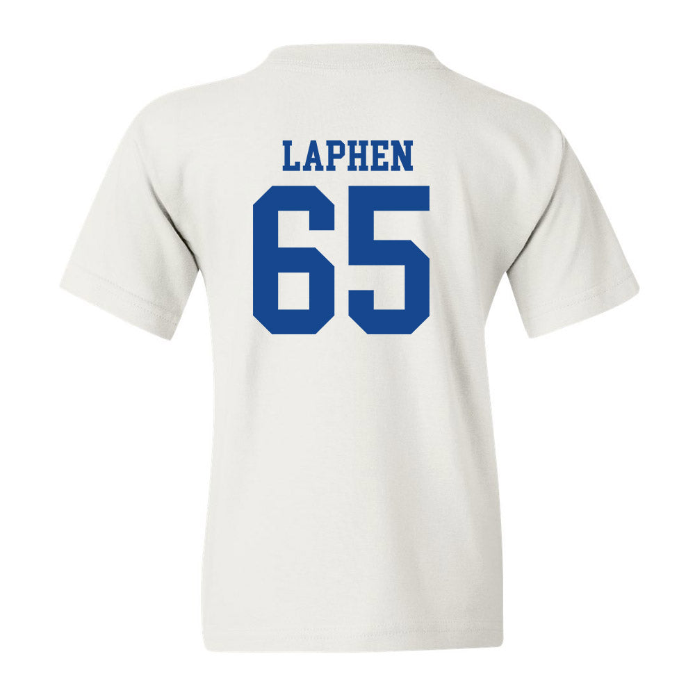 SMU - NCAA Football : Jack Laphen - Youth T-Shirt Sports Shersey