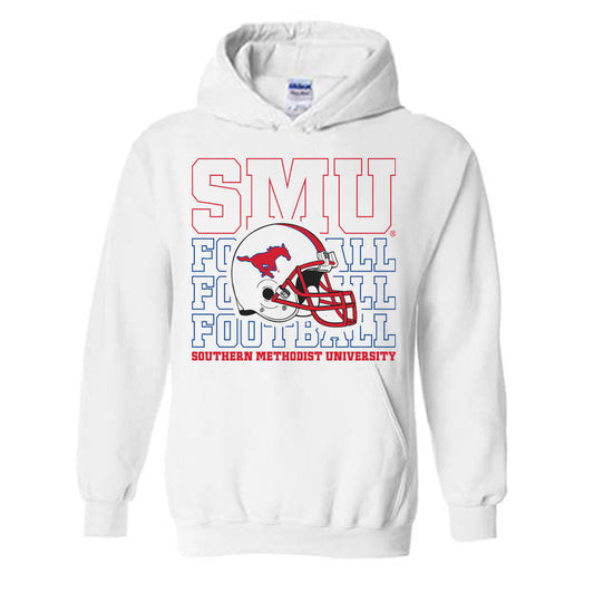 SMU - NCAA Football : Will Benton IV Hooded Sweatshirt