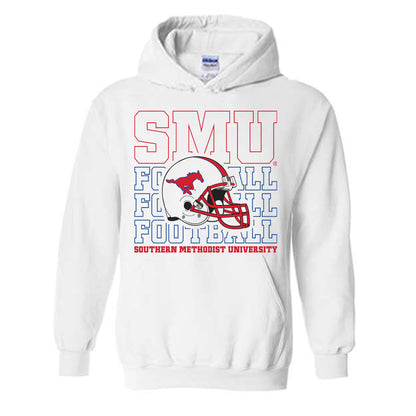 SMU - NCAA Football : Tyler Lavine Hooded Sweatshirt