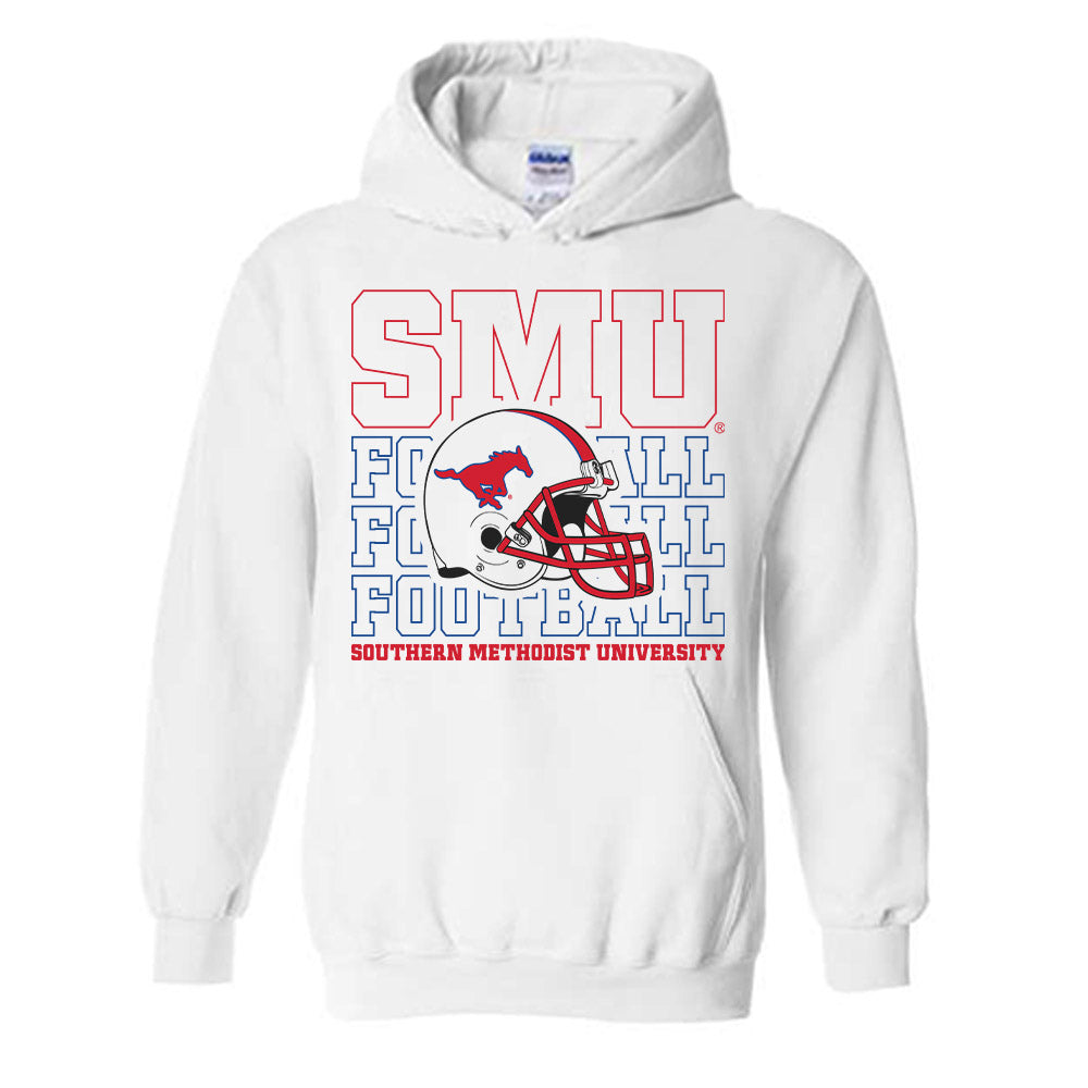 SMU - NCAA Football : Kam Allen Hooded Sweatshirt