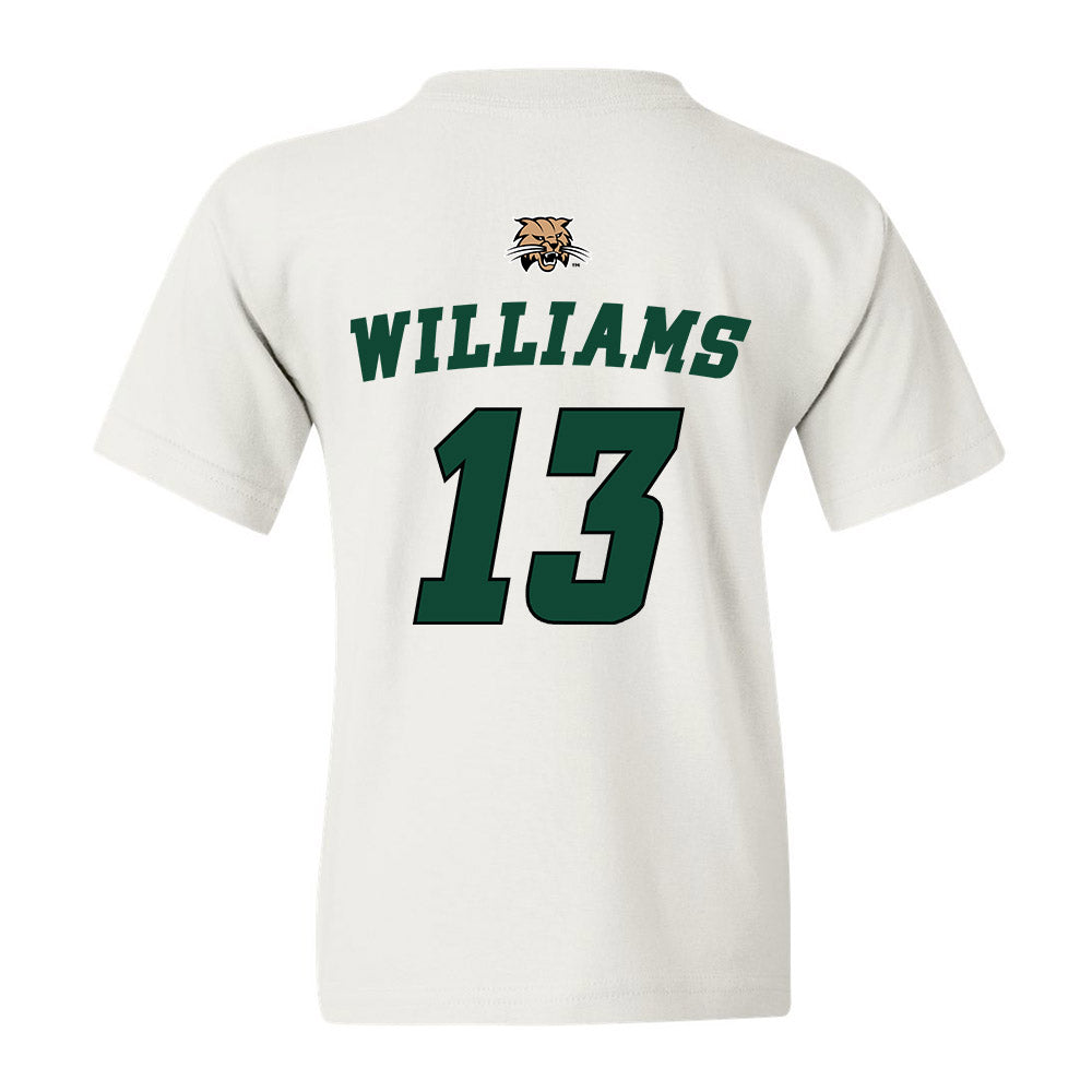 Ohio - NCAA Women's Basketball : Monica Williams - Youth T-Shirt Sports Shersey