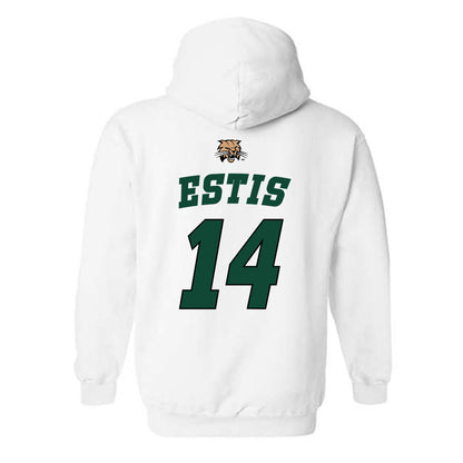 Ohio - NCAA Men's Basketball : Ben Estis - Hooded Sweatshirt Sports Shersey