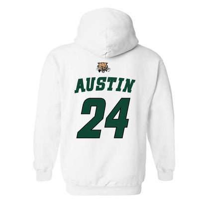 Ohio - NCAA Women's Basketball : Aja Austin - Hooded Sweatshirt Sports Shersey