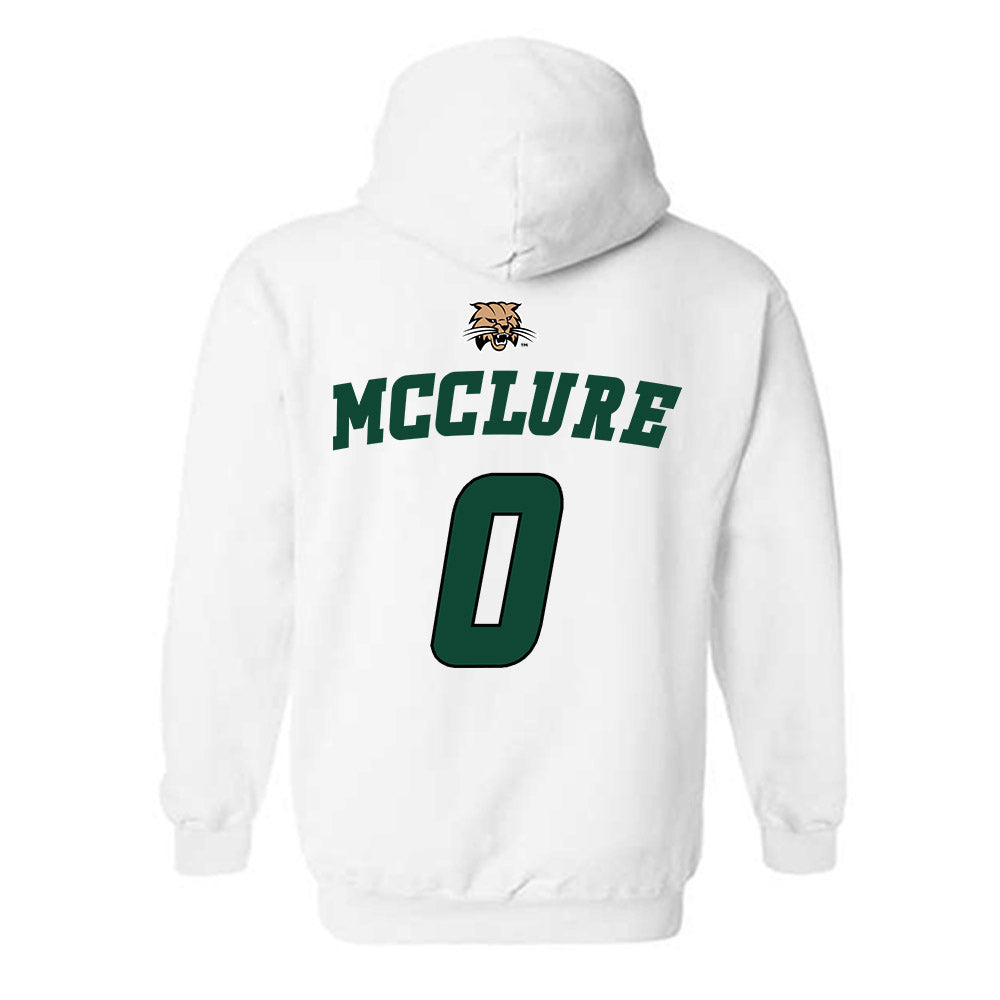 Ohio - NCAA Women's Basketball : Jaya McClure - Hooded Sweatshirt Sports Shersey