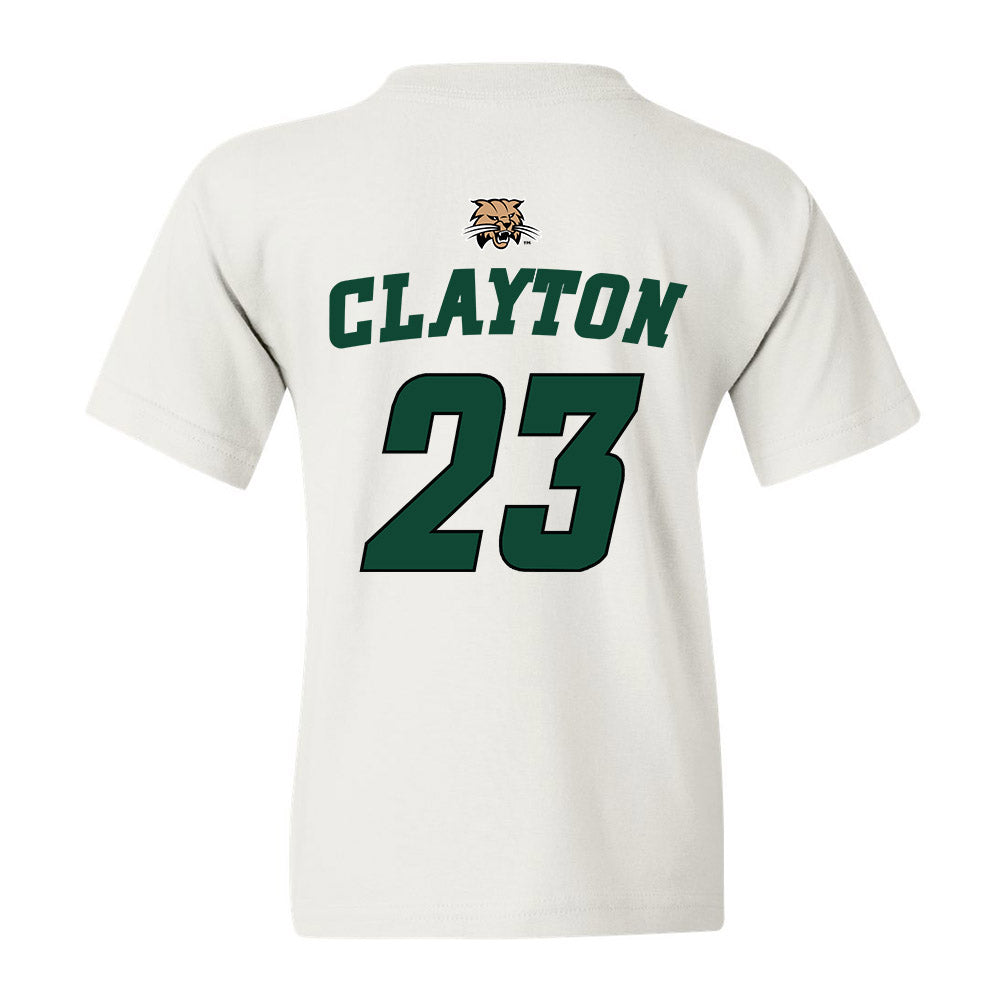 Ohio - NCAA Men's Basketball : AJ Clayton - Youth T-Shirt Sports Shersey